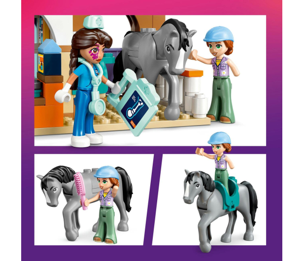 LEGO Friends 42651 Koń i lecznica dla zwierząt - 1284098 - zdjęcie 8